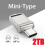 Mini pen drive externo USB 3.0 OTG de 2 TB com conexão OTG tipo C 2