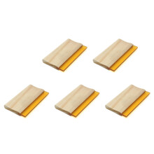 5X 8 Pulgadas de Impresion de Pantalla de Seda Press Squeegee Solo 70 Herramientas de Raspador de Tinta Durometro