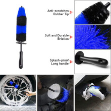 20-Piece Set Car Cleaning Tire Wheel Brush Cleaning Brush Set All Purpose for Car,Bathroom and Kitchen Cleaning