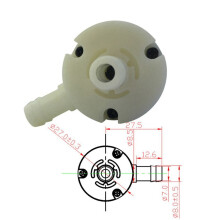 2X WP-370B Water Pump 12V High Pressure Pump Household Self-Priming High Flow Water Pump Motor
