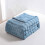 Flannel Rabbit Hair Blanket Solid Color 150x200cm 6