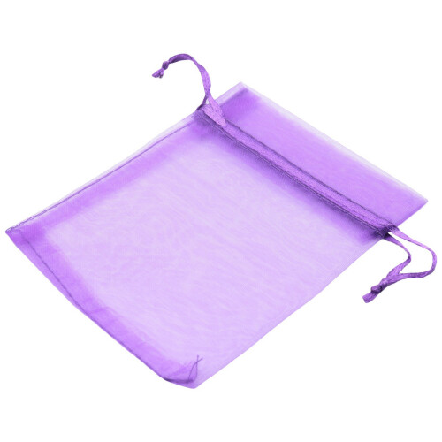 120X Geschenkbeutel Lila Saeckchen Organza Schmuckbeutel