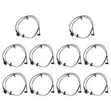 10 StüCk PCIe 6 Pin 1 Bis 3 IDE Netz Teil Kabel Modulares Netz Teil 4 Pin Peripherie GeräT für AXi Serie AX1500I AX1200I