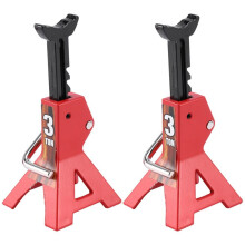 6Pcs 1/10 RC Cars Metal Jack Stands Repairing Tool RC Crawler Climbing Car Repair Tools Diecasts Vehicles Model Parts,