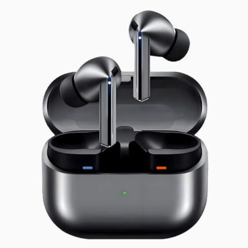 Συμβατό με τα ακουστικά Bluetooth Galaxy Buds3 Pro Black, με ακύρωση θορύβου ANC και λειτ 1