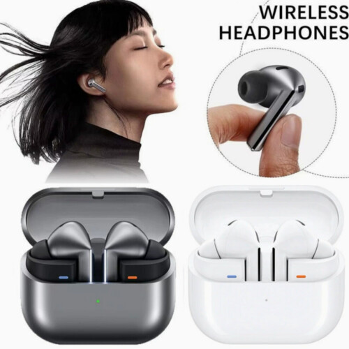 Συμβατό με τα ακουστικά Bluetooth Galaxy Buds3 Pro Black, με ακύρωση θορύβου ANC και λειτ 2