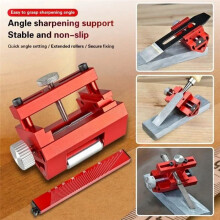 Manual Sharpener Metal Sharpener Abrasive Tools Sharpening Jig Angle Adjustable Inclined Edges Wood Chisel Fixing
