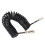 Air Hose for Air Compressor - Durable Coil Hose, 1/4 Inch 6