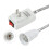 6X E27 Socket Adapter with /Off  to US Plug,Flexible Extension Lamp Bulb Holder Converter 1