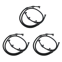 3X for A8 A4 A6 4F C6 3.0 TDI Fuel Return Hose Pipe Crude Oil Injector Hose Leak 059130218AS 059130218AM