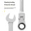 Movable- Dual-Purpose Open-Ended Ratchet Wrench Multi-Function Quick Shaking Wrench 2