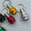 6pcs Keychain Quick Change Connecting Rod 1/4 Hexagonal Handle Screwdriver Quick Release Sleeve Conversion Rod 6