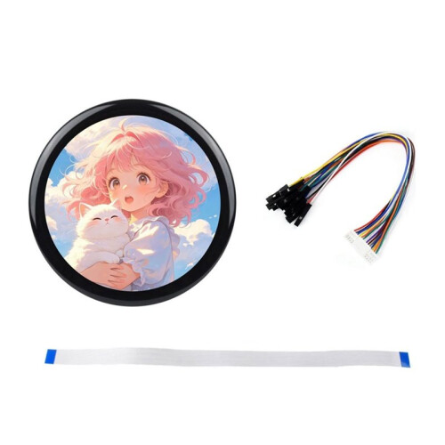 Waveshare 1.46 Inch Touch LCD Module 412x412 IPS Round Display Module SPI/I2C SPD2010 Display Touch Chip for Raspberry Pi STM32 1