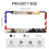 American Flag Eagle License Plate Frames Stainless Aluminum 3