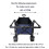 Adjustable Wagon Push Handle with Hook and Loop Strips Foldable Push Handle for Camping Wagons Canopy 4