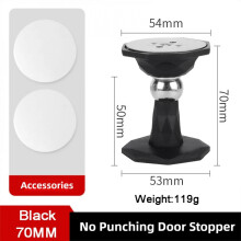 Silicone Door Stopper with Strong Magnet and Suction Cup