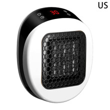 Electric Wall Outlet Ceramic Space Heater with Adjustable