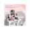 Kids Dressing Table Set, with Mirror and Drawer - White 5