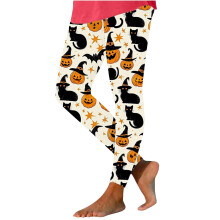 Women's Halloween High-Waisted Yoga Leggings