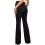 Women's maternity pants over belly black M 5
