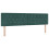VidaXL vidaXL Boxspringbett mit Matratze Dunkelgrün 180 x 200 cm Samt 4