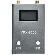 Odbiornik Wideo FPV VRX-8200 6-8.2G z Podwójną Anteną Automatycznym Skanowaniem Wielopasmowym Bezprzewodowy Odbiornik Wideo