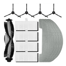 Compatible avec les Pièces de Rechange pour Vactidy Nimble T7 T8 Accessoires Brosse Latérale Principale Filtre Hepa Chiffon de Mop