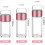 Glass Tea Infuser Bottle Double Layered 3-in-1 7