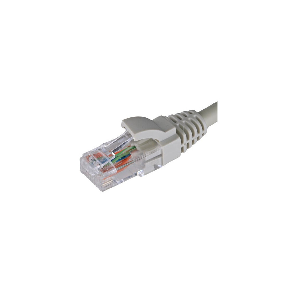 Cablenet 5M Cat5e Rj45 U/Utp Lsoh 26Awg Snagless Booted Patch Lead Grey 5056750326018