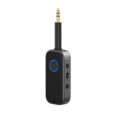 Receptor e Transmissor 6.0 com Conector AUX de 3,5 mm, Ideal para Viagens Aéreas, Uso em Aviões, Carros, TVs e Computadores.