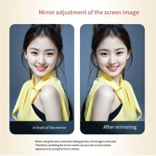 Vlog Selfie Monitor Screen Support Smartphone Wireless Magnetic for Smartphone Live Stream Video Recording