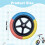 Bike Replacement Wheel Lightweight Sturdy 2 Pieces 2