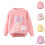 Unisex Knit Sweater Beige Solid Color Thick Long Sleeve 4