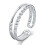 925 Sterling Silver Statement Ring for Women Dainty 1