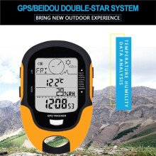 Digitale Hoogtemeter Barometer Kompas Locator Handheld GPS Navigatieontvanger voor Buiten Camping Wandelen Vissen Klimmen