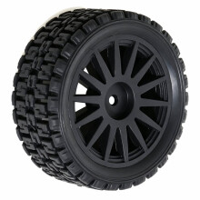 Voor MJX 14304 1/10 RC Auto Accessoires Originele Rallybanden Reserveonderdelen voor Verbeterde Prestaties Zwart