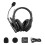 Intercom Headset System Dual Sided Team Communication Headset 2.4GHz 500m Range Noise Cancelling for Live Shows, Stage 1