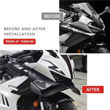Motorcykel Framskärm för 675SR 675SR-R 2024-2026 Tävling Låg Lip Spoiler Tillbehör