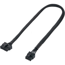 PSU 12 Pin Stecker zu PCIe 8 Pin (6+2) Stecker GPU Stromadapterkabel PCIE 12Pin zu 8Pin Stromkabel für Be Quiet