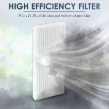 11 Pcs C20 Omni Replacement HEPA Filters Compatible for  Omni C20/ C10 Robotic Vacuum Cleaner, Replacement Parts
