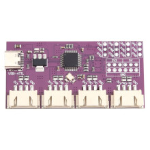 Moduł USB do 4-Portowego Portu Szeregowego TTL 6Mbps Wysokiej Prędkości Chip CH344 Moduł Konwersji Komunikacji Interfejs Type-C