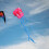 (Red) Children's Garden Kite Windsock with String Outdoor Flying Toy 5