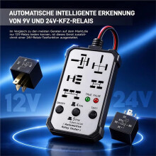 12V 24V Universele Auto Relais Tester - Multifunctionele Auto Relais Diagnosetool voor Auto Reparatie