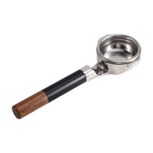 Portafilter à Café Ajouré Sans Fond Compatible avec 58mm 2 Oreilles E61