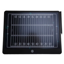 Magnetische Elektronische Rugbybal Borden, Draagbaar Uitschrijfbaar Rugbybal Bord voor Sporttraining