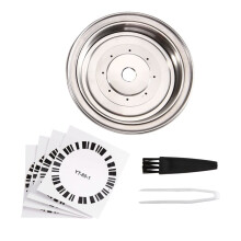 Adaptateur de Capsule de Café Réutilisable pour Vertuo / VertuoLine Next - Convertit en Parties Compatibles avec les Capsules Vertuo