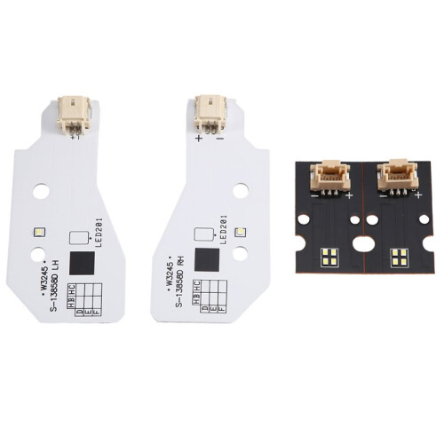 1Pair Front Headlight DRL Chip Board Light Source for  Accord 16-17 PCB/LOW LED Daytime Running Lights PCB Board