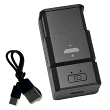 Chargeur de Pile Bouton Lithium LIR Type-C Chargeur à Fente Unique Compatible LIR2032 LIR2450 pour Clé de Voiture Pointeur D'Échelle