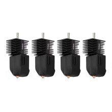 For Flashforge AD5X 0.4mm Hotend Nozzle Assembly Integrated Hotend Bimetallic Hardened Steel Kit 3D Printer Accessories