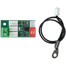 12V 24V PWM Ventilator Snelheidsregelaar met Temperatuurregeling voor PC Behuizing Koeling Drievoudige 4-Draad Uitgang Intelligente Synchronisatie